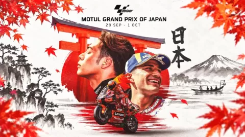 Poster siaran MOTUL GRAND PRIX OF JAPAN