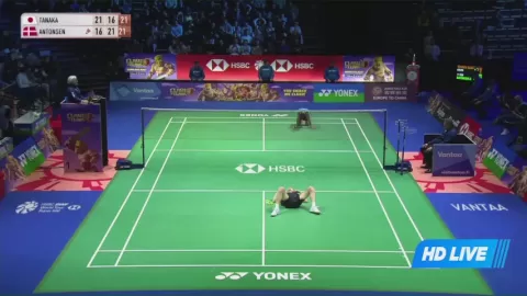 Poster siaran Tanaka, Yushi VS Antonsen, Anders