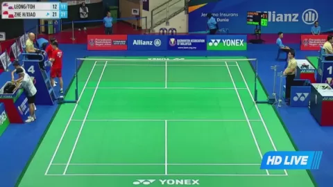 Poster siaran Ler Eng Qi VS S.Huang