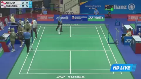 Poster siaran Jeon Hyeok Jin VS Wang, Tzu Wei